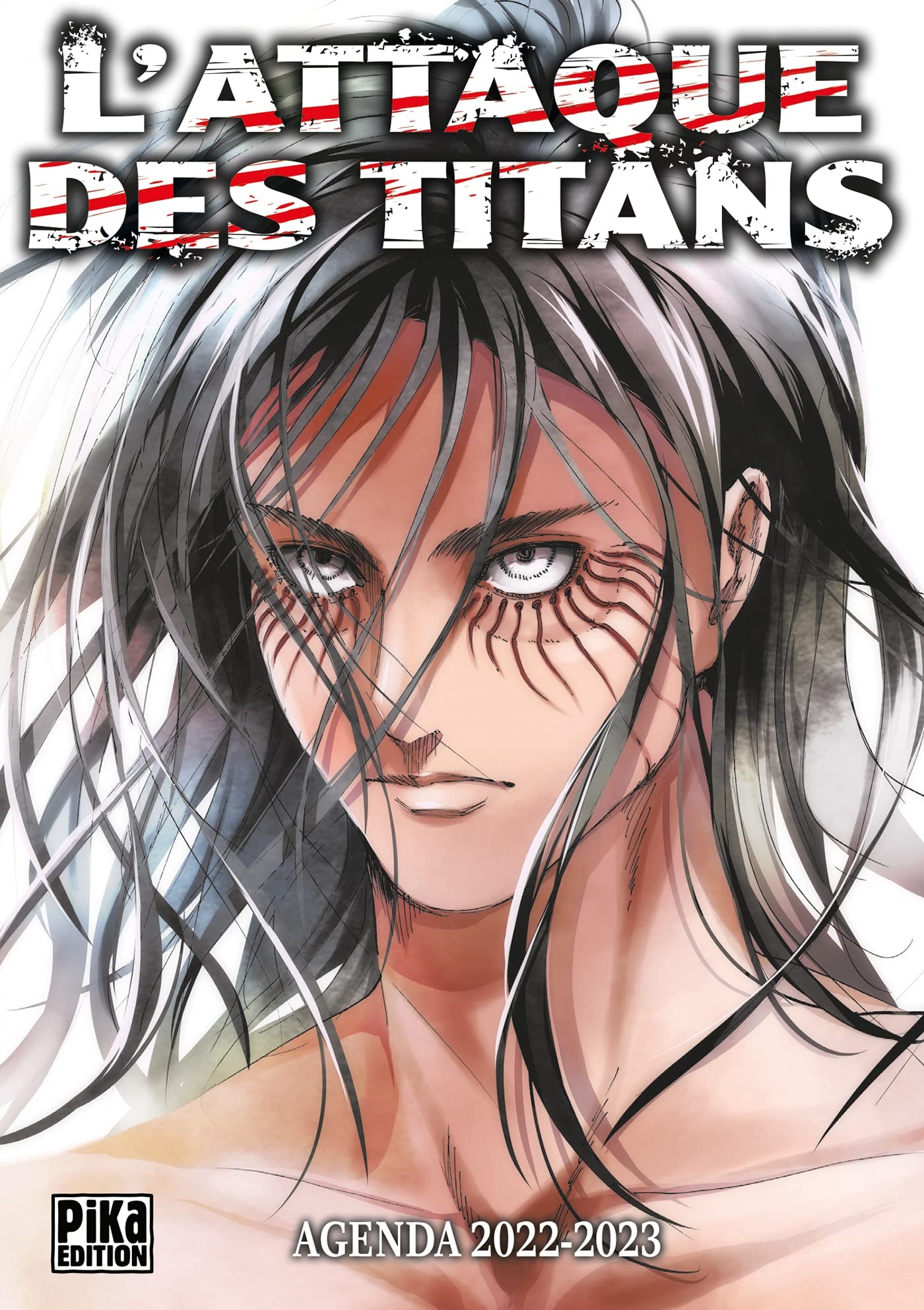 Agenda L'Attaque des Titans 2022-2023 book