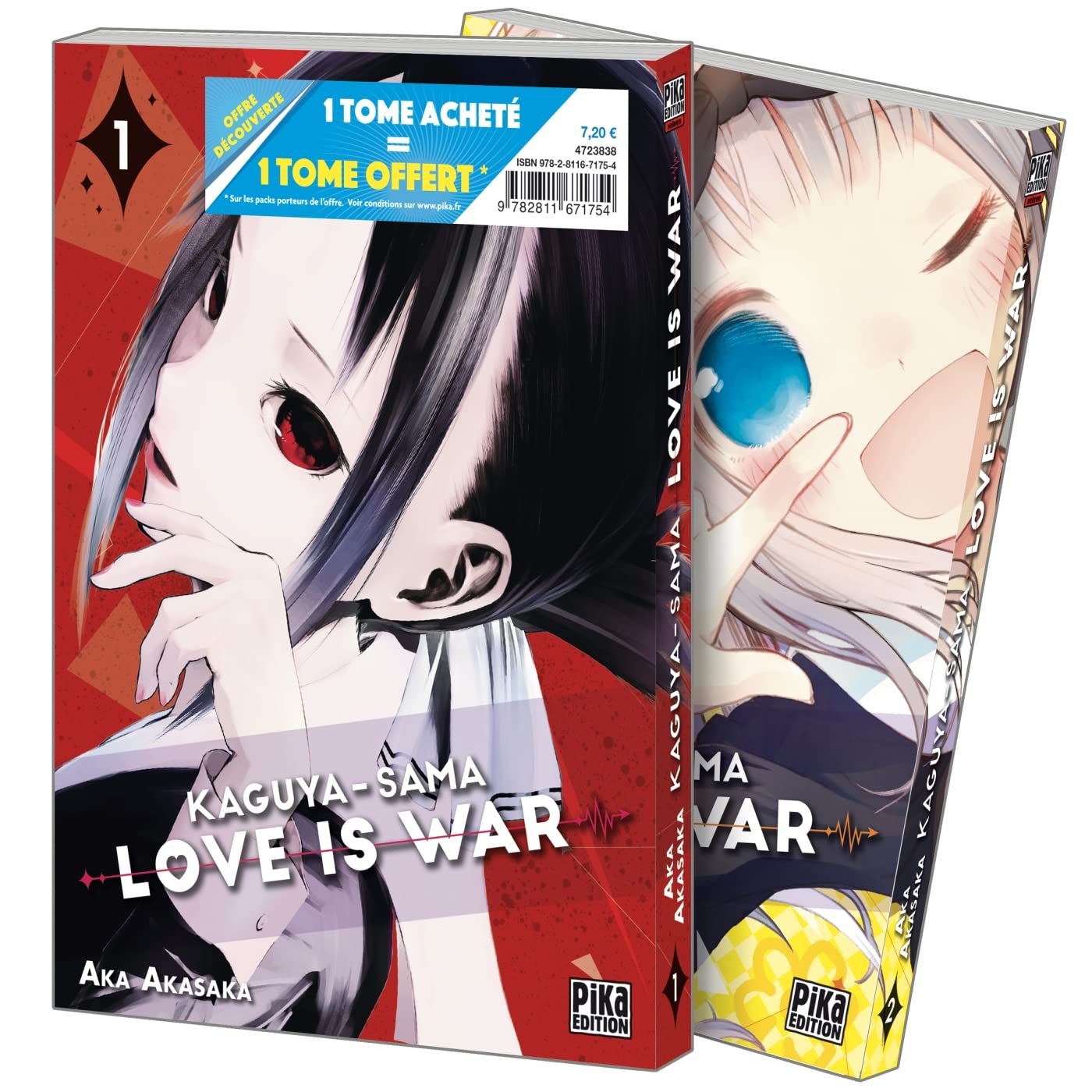 Kaguya-sama: Love is War Pack Offre Découverte T01 et T02 book