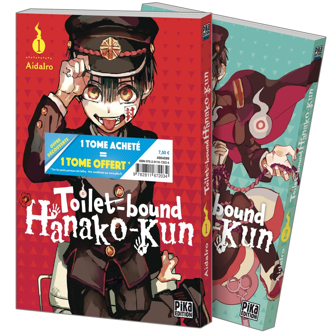 Toilet-bound Hanako-kun Pack Offre Découverte T01 et T02 book