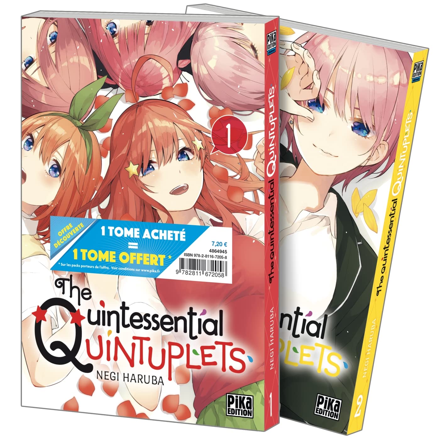 The Quintessential Quintuplets Pack Offre Découverte T01 et T02 book
