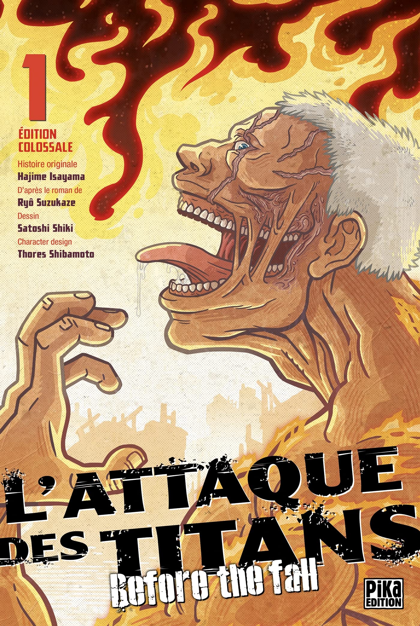 L'Attaque des Titans - Before the Fall Edition Colossale T01 Manga