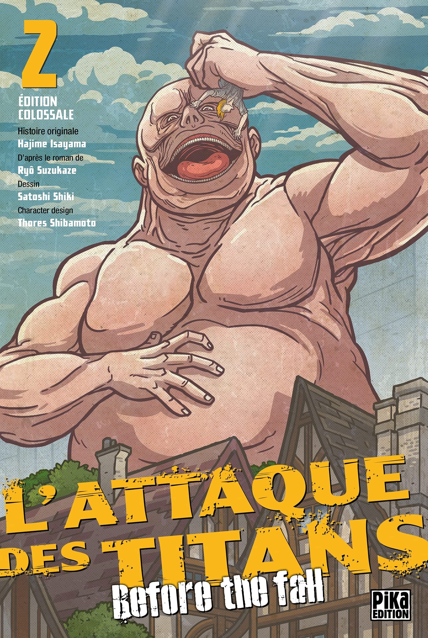L'Attaque des Titans - Before the Fall Edition Colossale T02 book