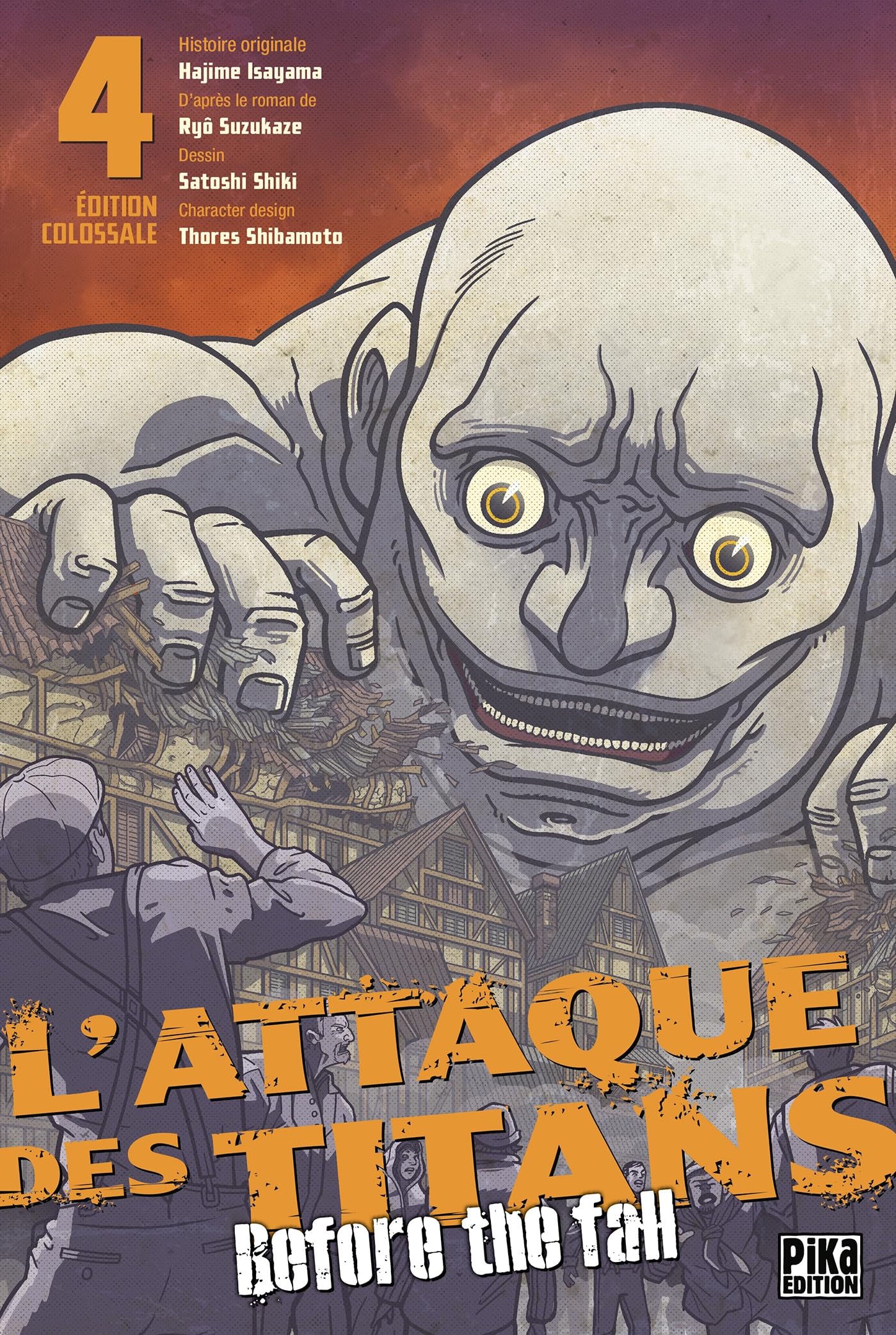 L'Attaque des Titans - Before the Fall Edition Colossale T04 book