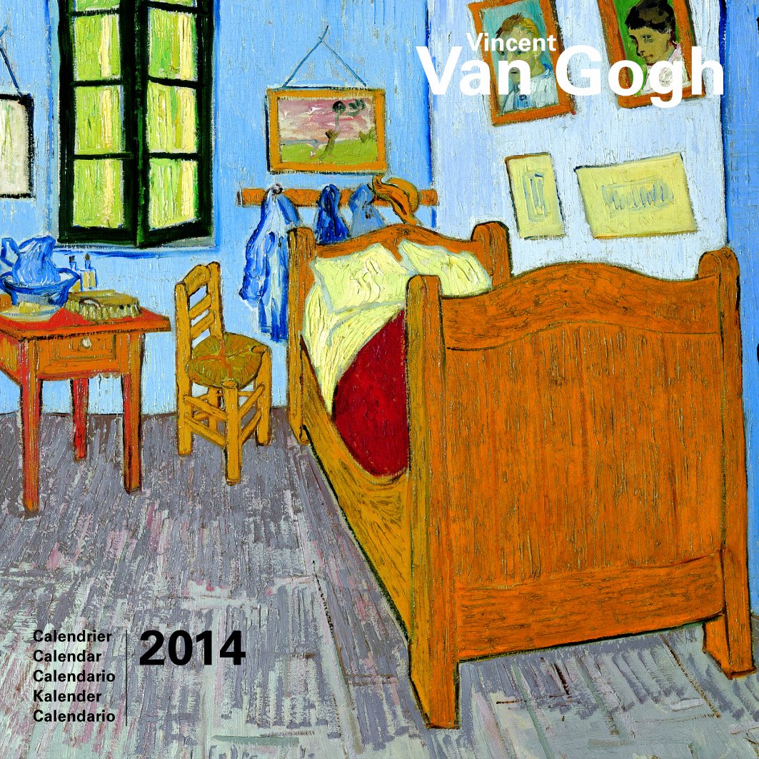 2014 Van Gogh 30 x 30cm Calendar book