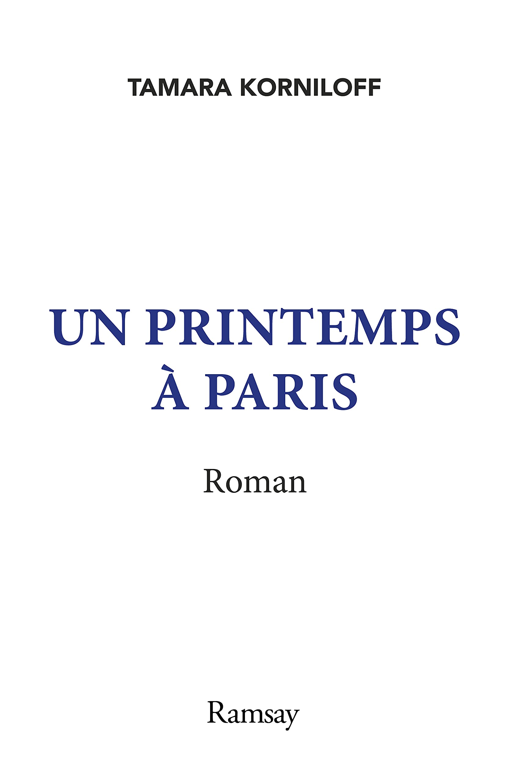 Product Image: Un printemps à Paris