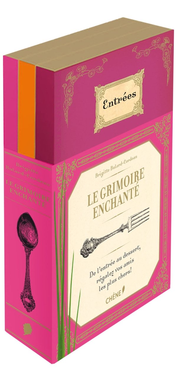Le grimoire enchanté: Coffret 3 Volumes, Entrées ; Plats ; Desserts Books