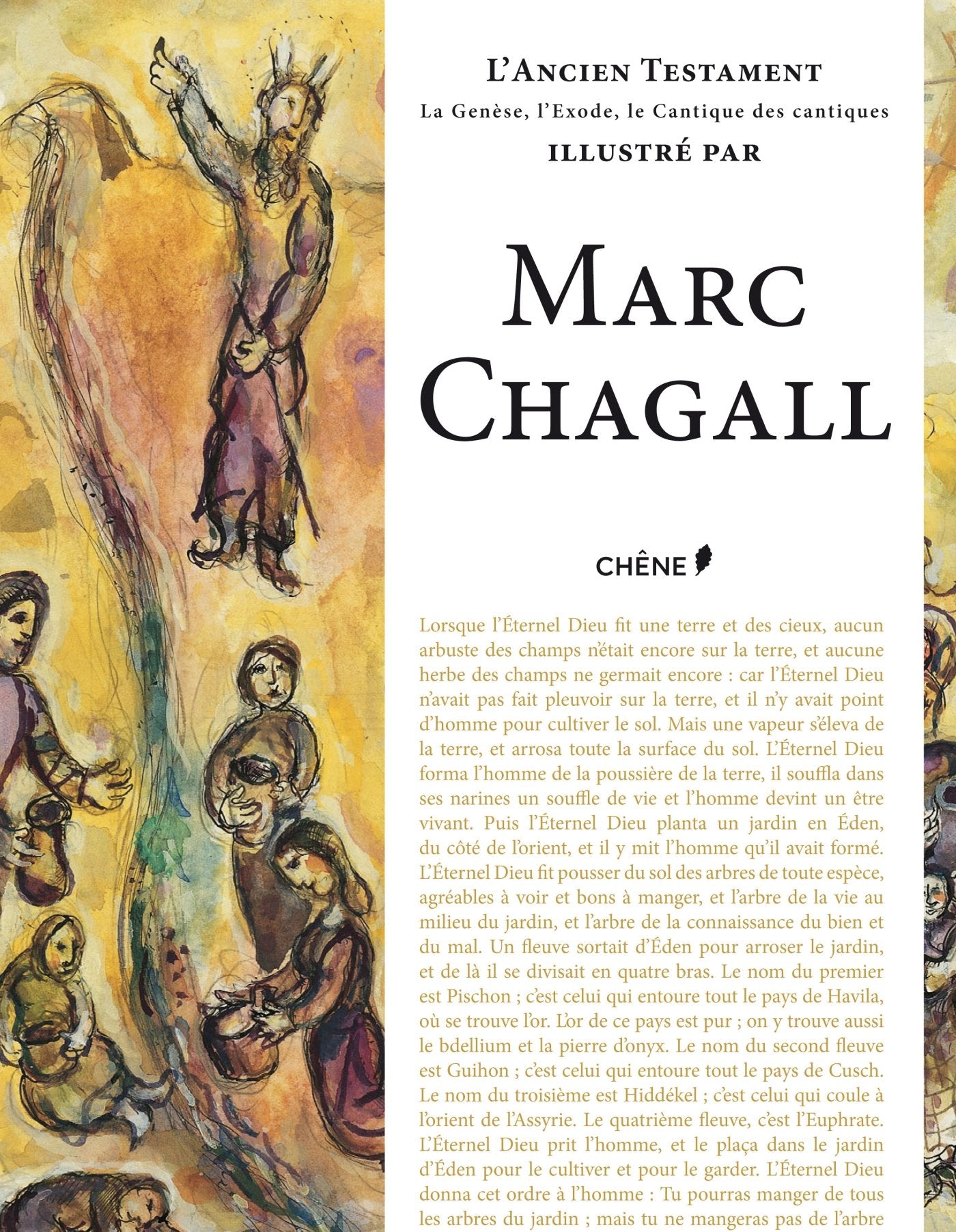 L'Ancien Testament illustré par Marc Chagall: La Genèse, l'Exode, le Cantique des cantiques Religion & Esotericism