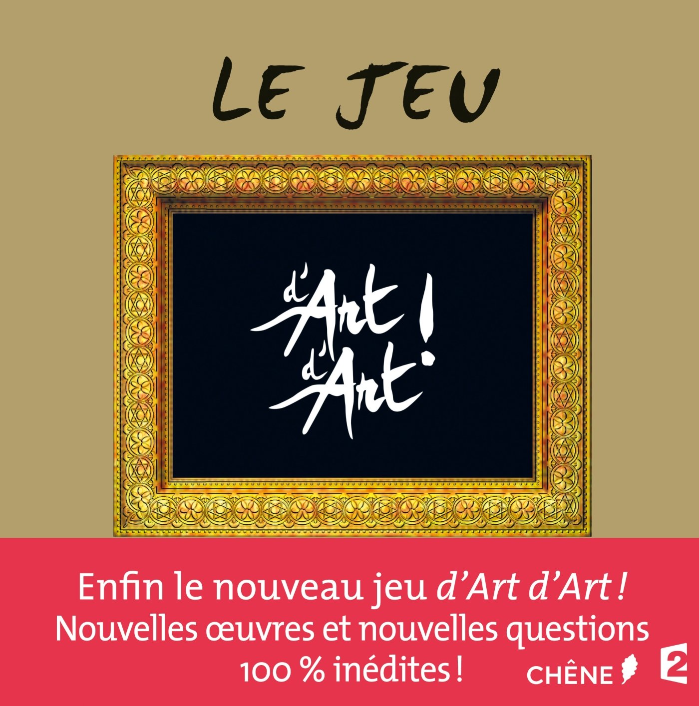 Coffret Jeu d'Art D'Art, édition 2014: Contient 1 plateau de jeu, 6 pions, 6 jetons, 2 dés, 130 cartes Books