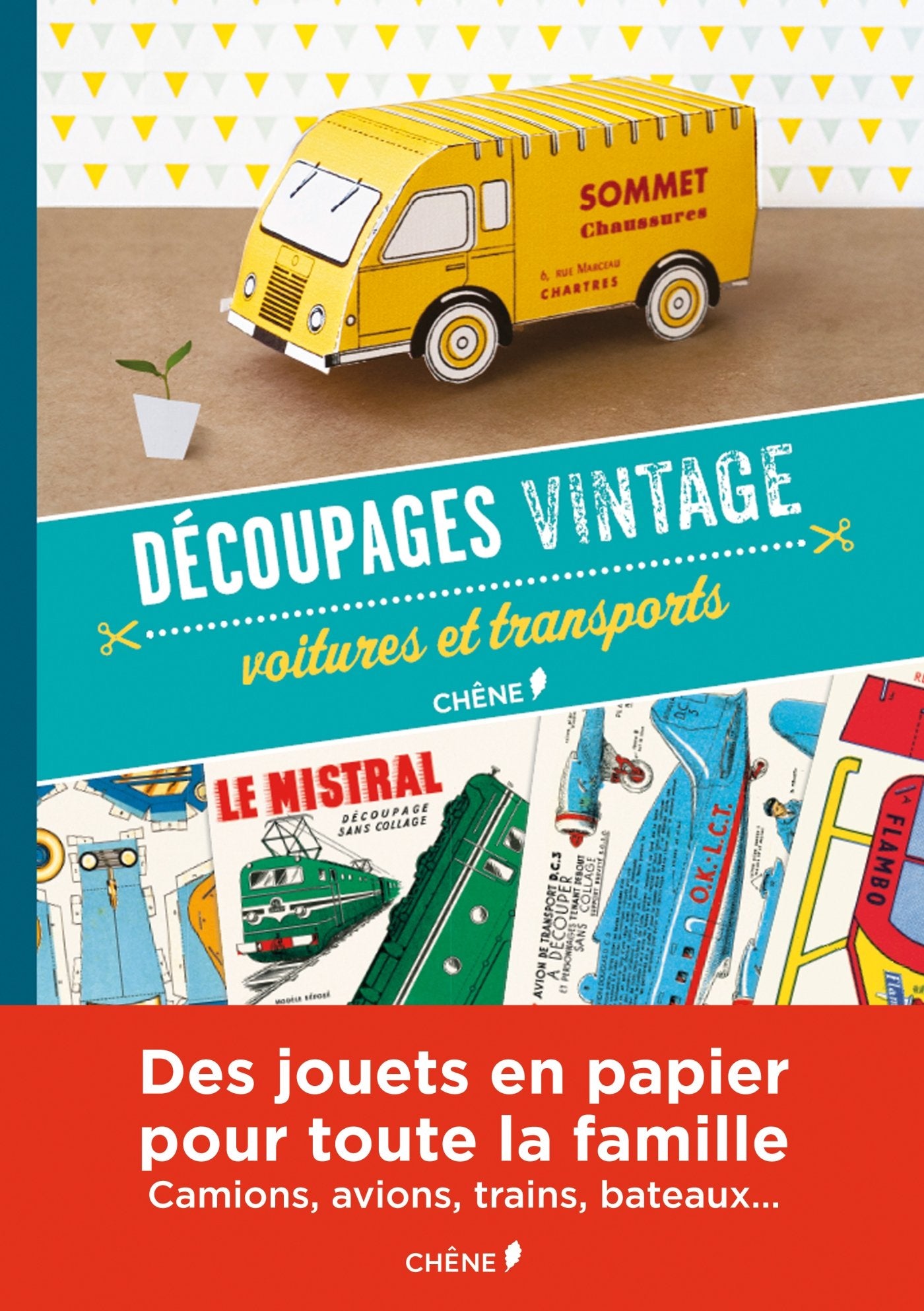 Découpages vintage: Voitures et transports Books