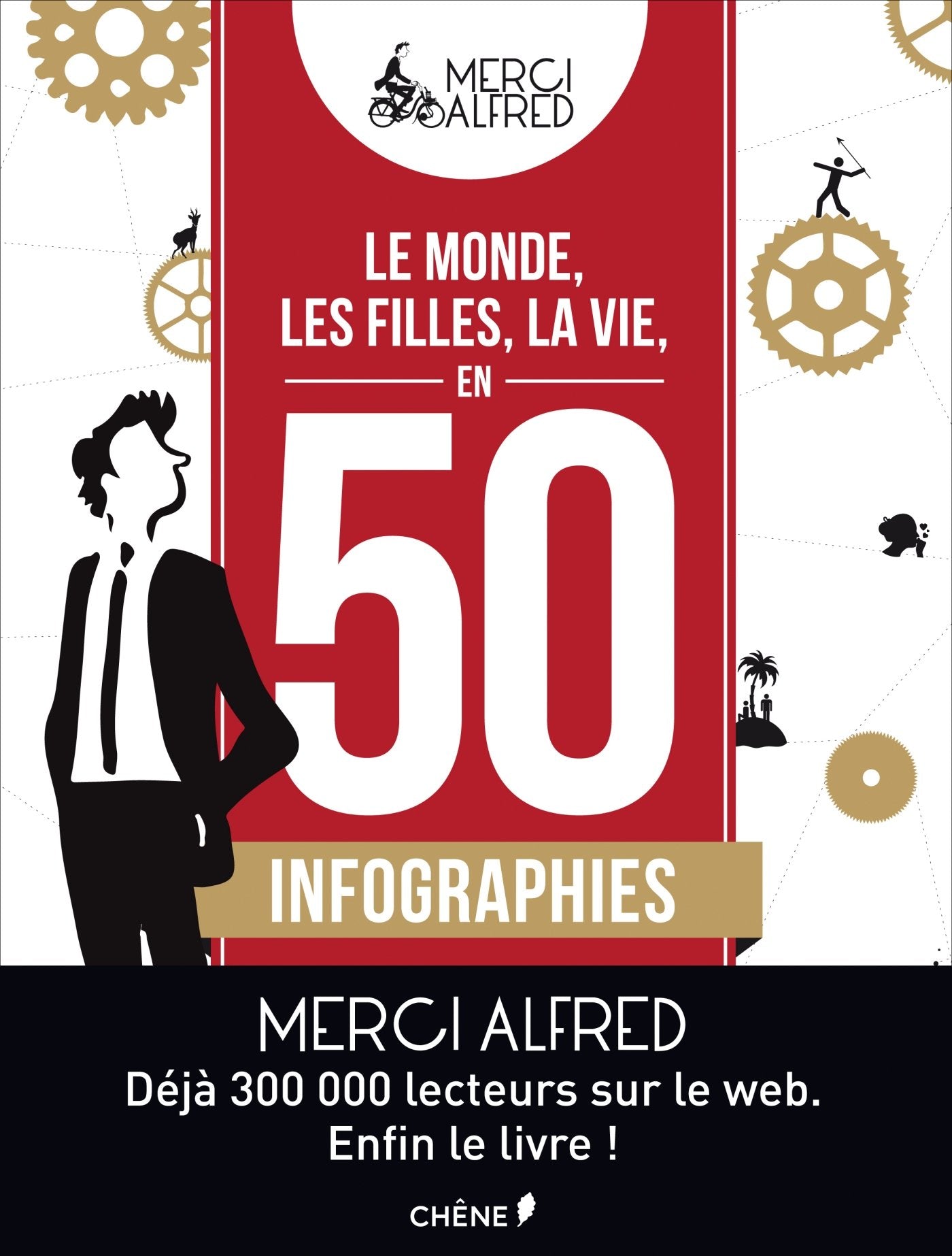 Le monde, les filles, la vie, en 50 infographies Books