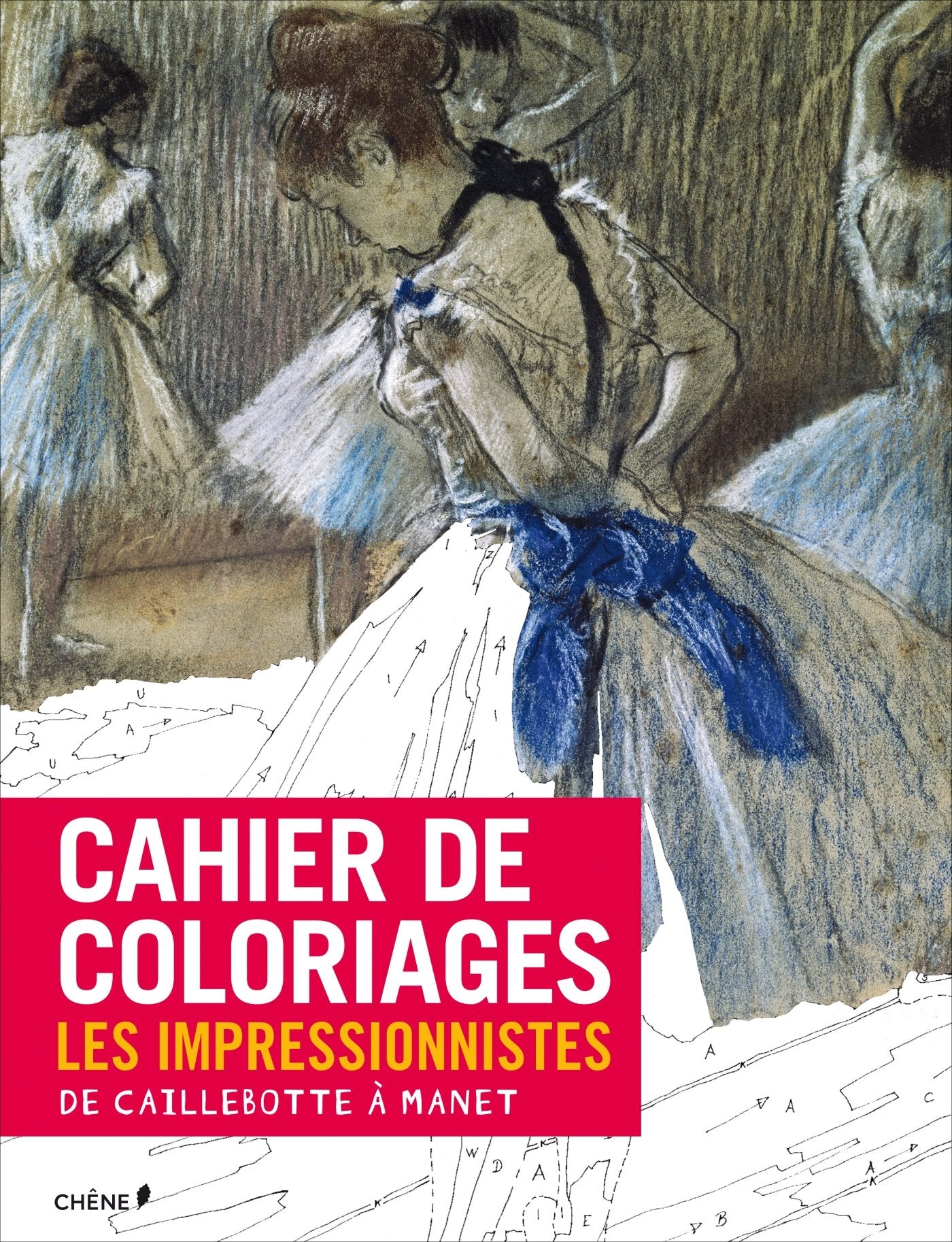 Cahier de coloriages Les Impressionnistes : De Caillebotte à Manet Leisure, Home & Garden