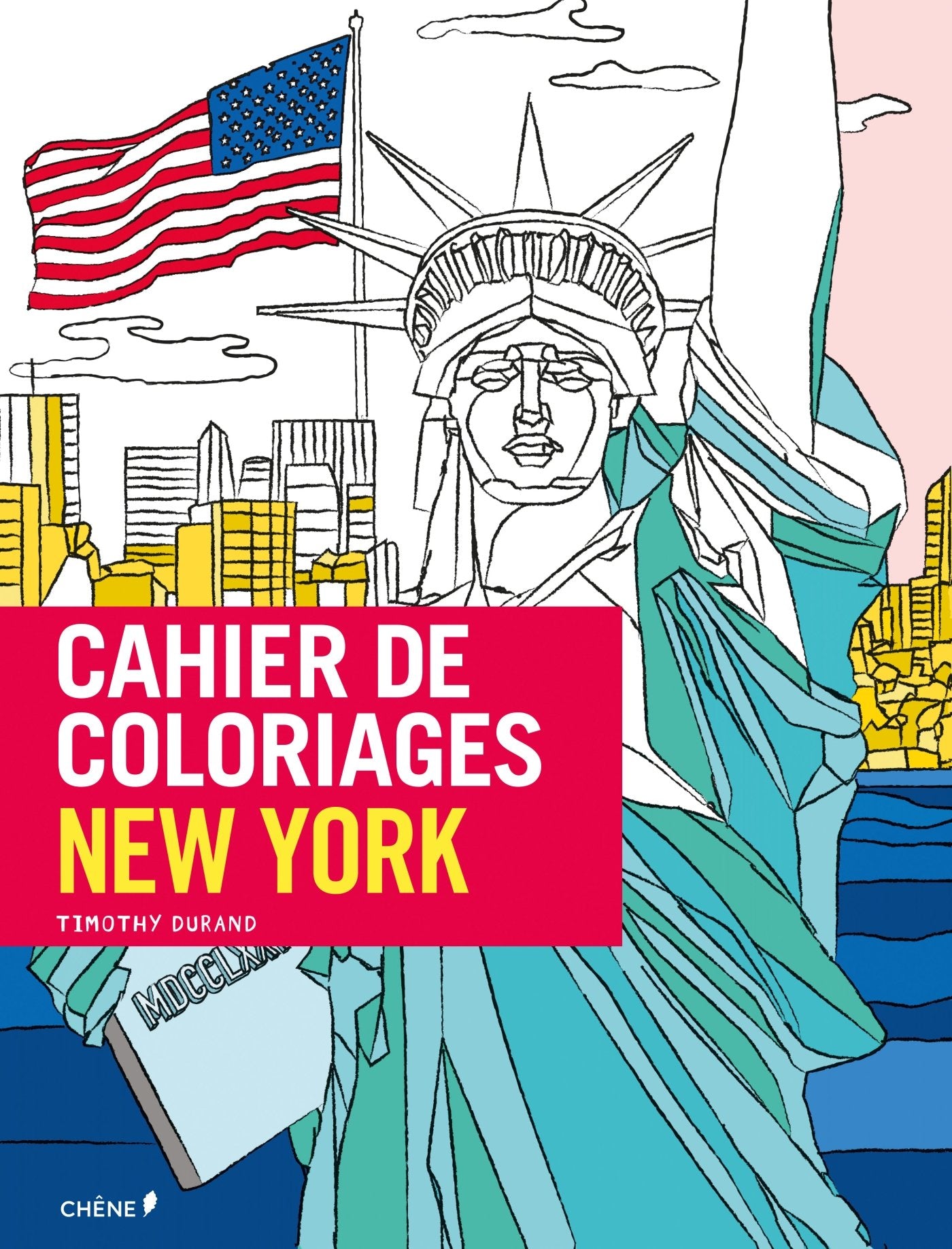 Cahier de coloriages New York book