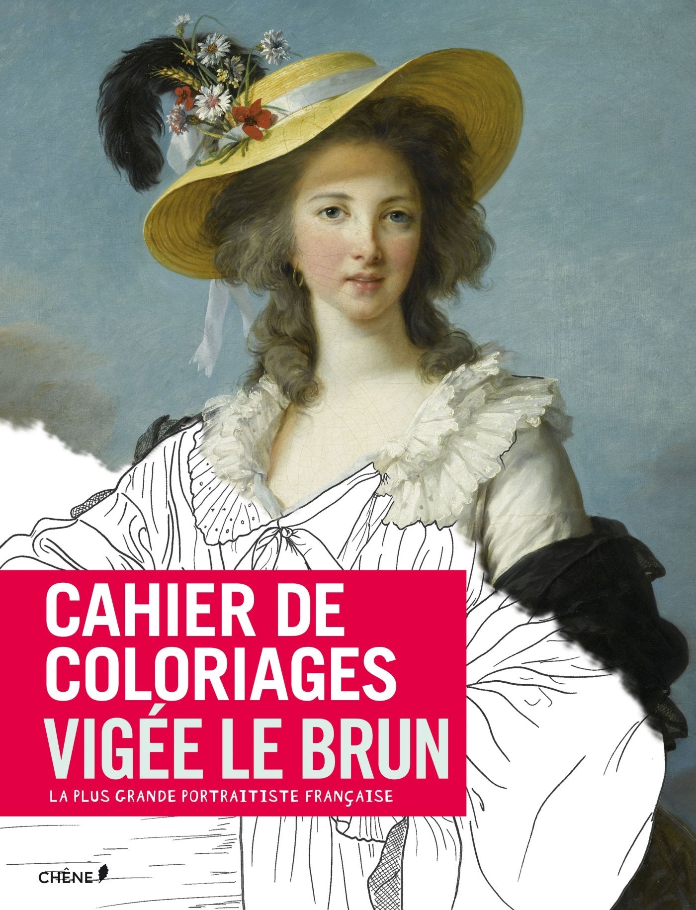 Cahier de coloriages Vigée Le Brun book