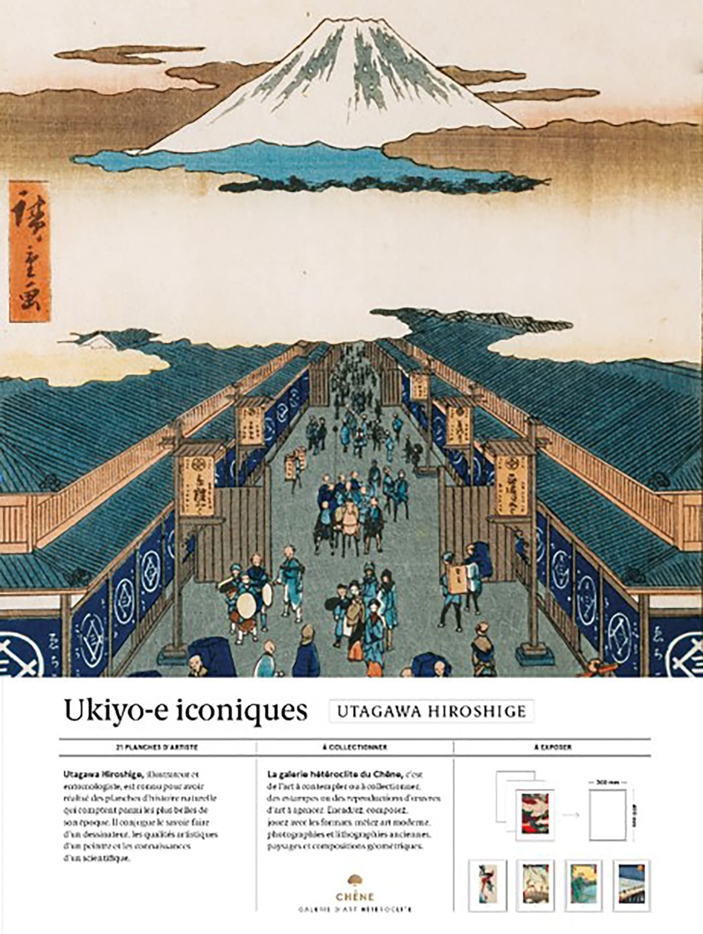 Utagawa Hiroshige - Ukiyo-e iconiques: 21 reproductions d'art à collectionner et à exposer Film, Art & Culture