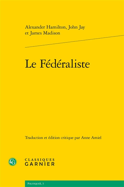 Product Image: Le Fédéraliste