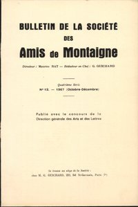 Bulletin de la Société des amis de Montaigne, n° 3 (1967) book