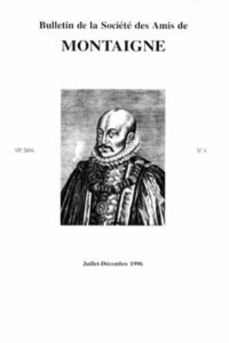 Bulletin de la Société des amis de Montaigne, n° 2 (1996) book