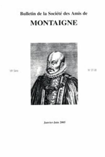 Bulletin de la Société des amis de Montaigne, n° 1 (2005) book