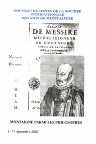 Nouveau bulletin de la Société internationale des amis de Montaigne, n° 45 book