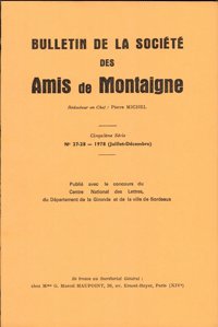 Bulletin de la Société des amis de Montaigne, n° 2 (1978) book