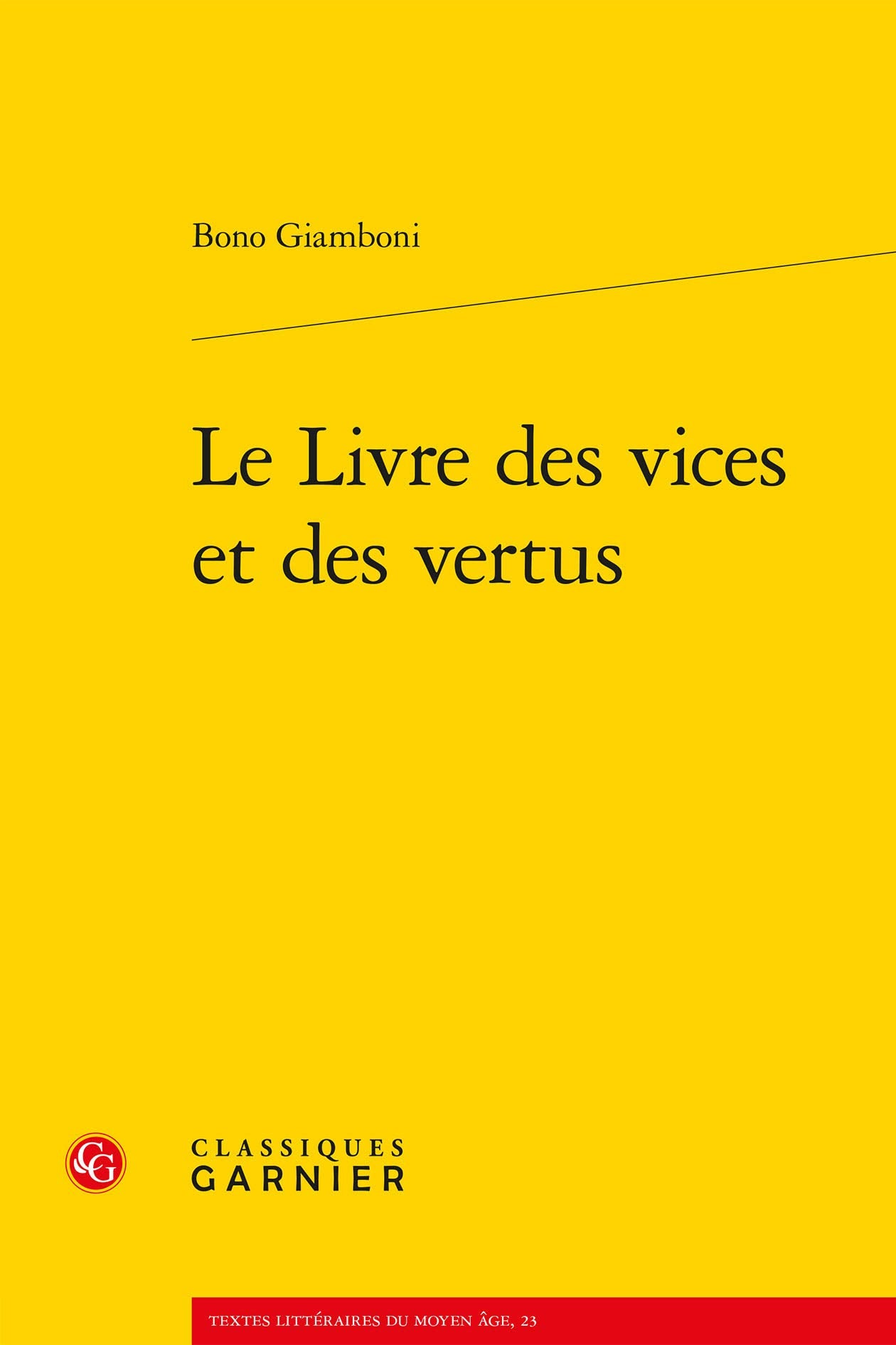 Le Livre des vices et des vertus book