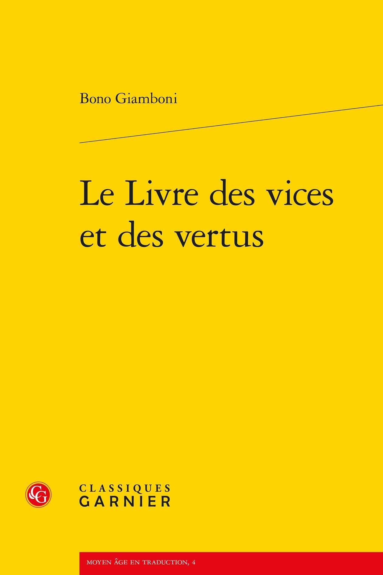 Le Livre des vices et des vertus book