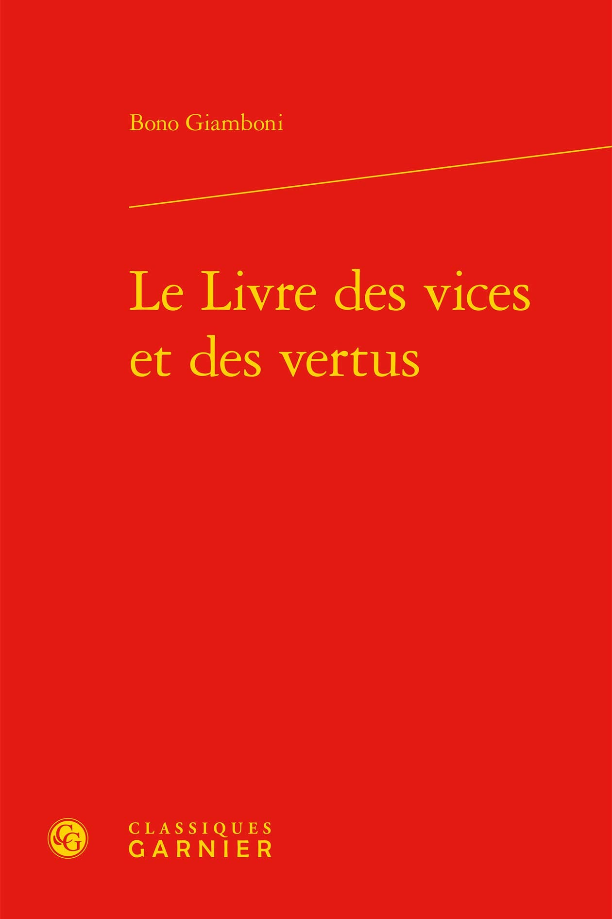 Le Livre des vices et des vertus book