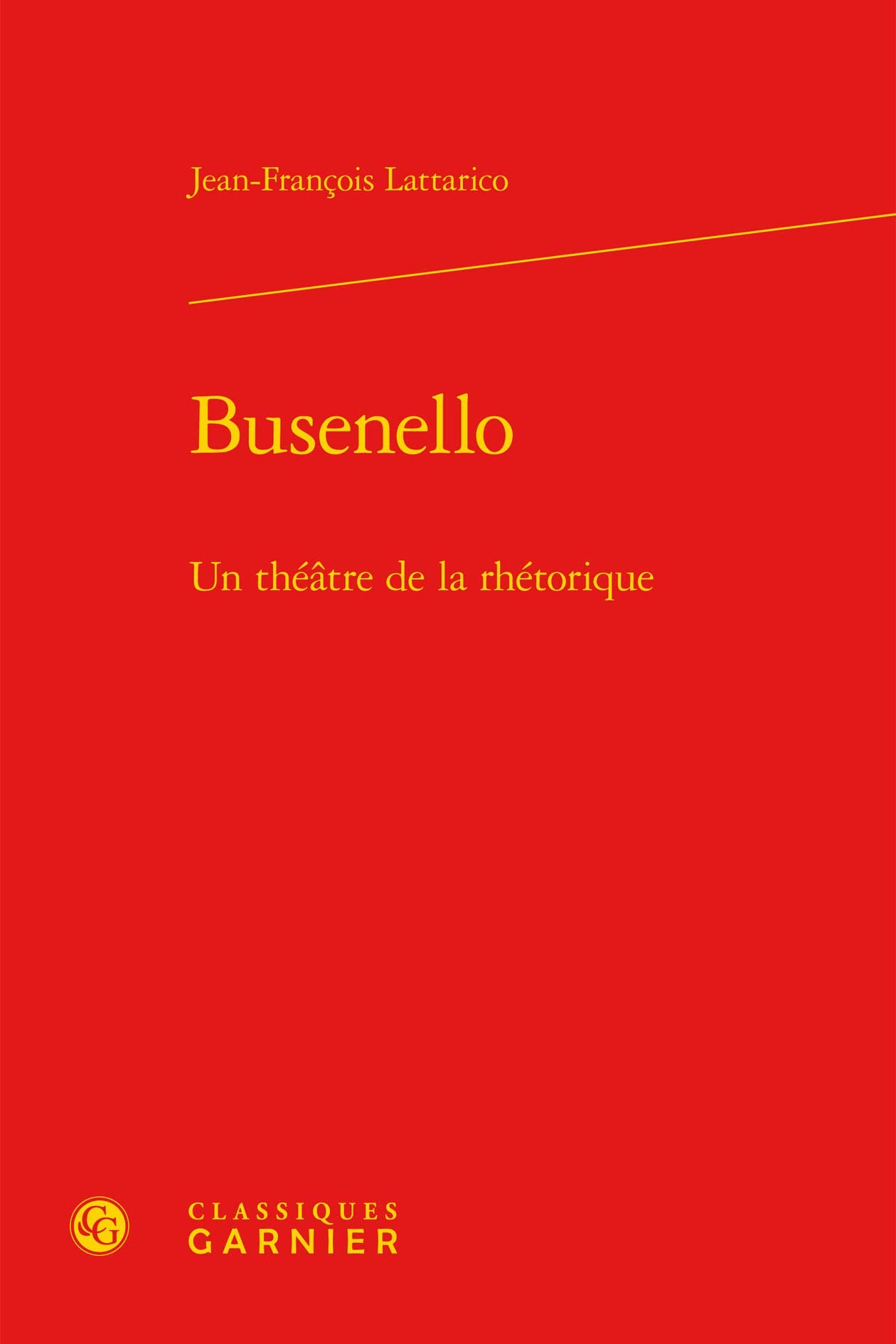 Busenello: Un théâtre de la rhétorique book