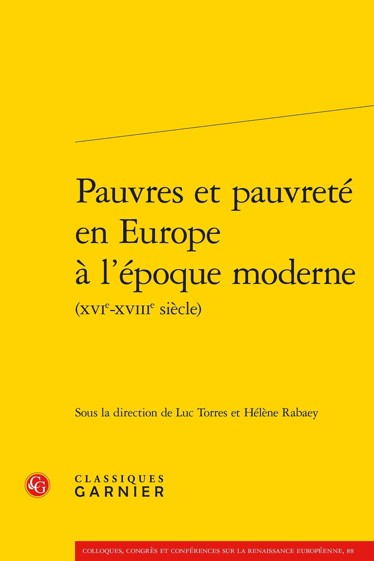 Pauvres et pauvreté en Europe à l'époque moderne book
