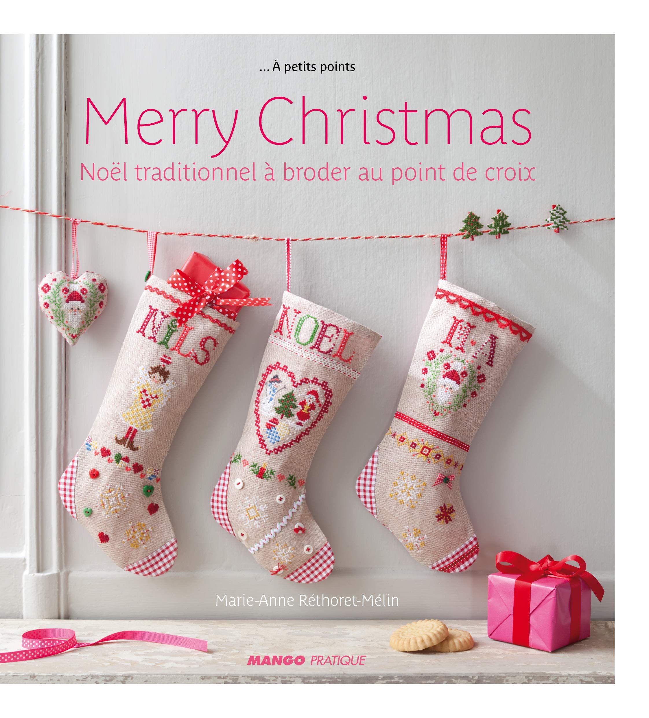 Merry Christmas: Noël traditionnel à broder au point de croix Hobbies & Crafts