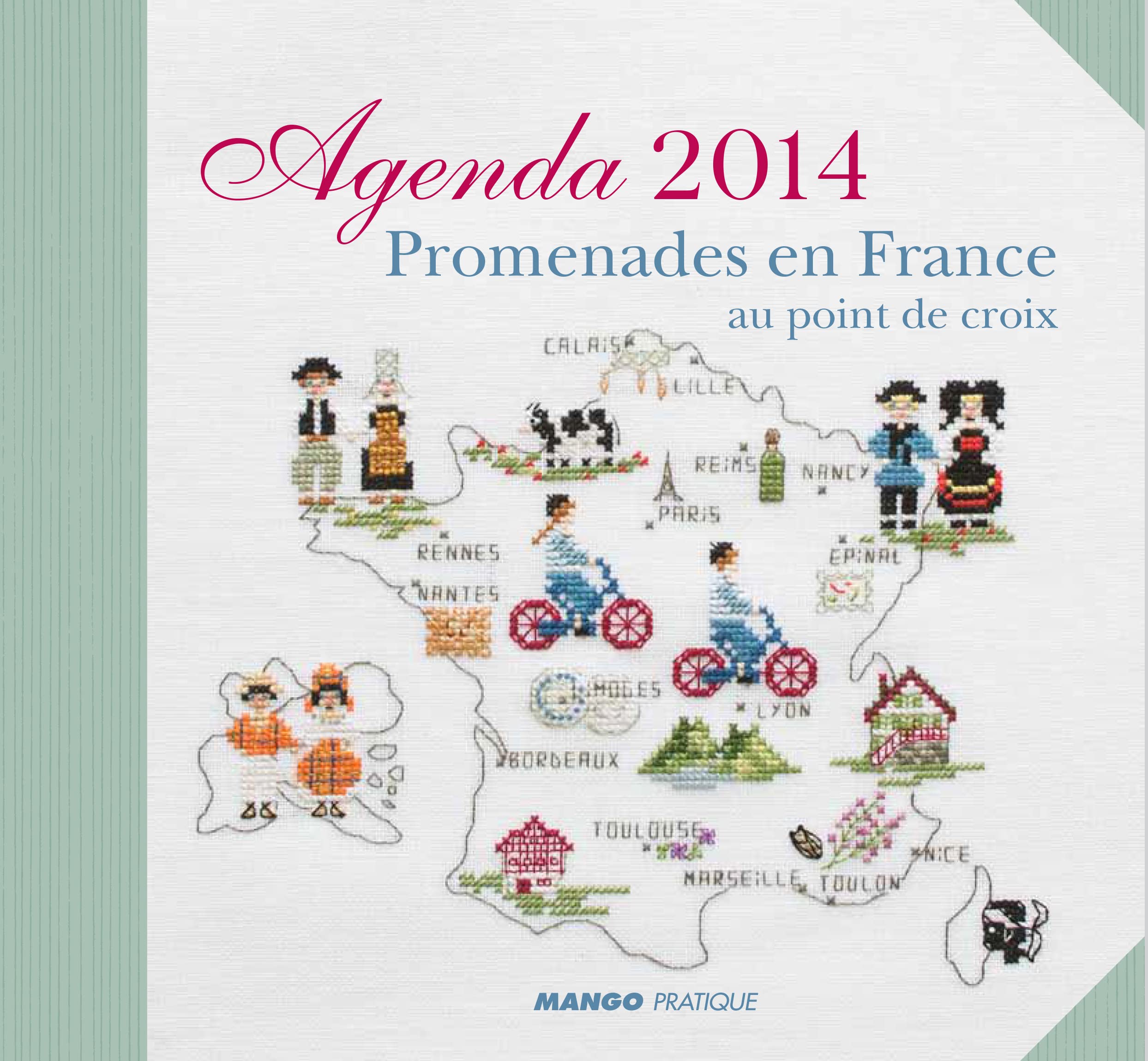 AGENDA 2014 : PROMENADE EN FRANCE Hobbies & Crafts