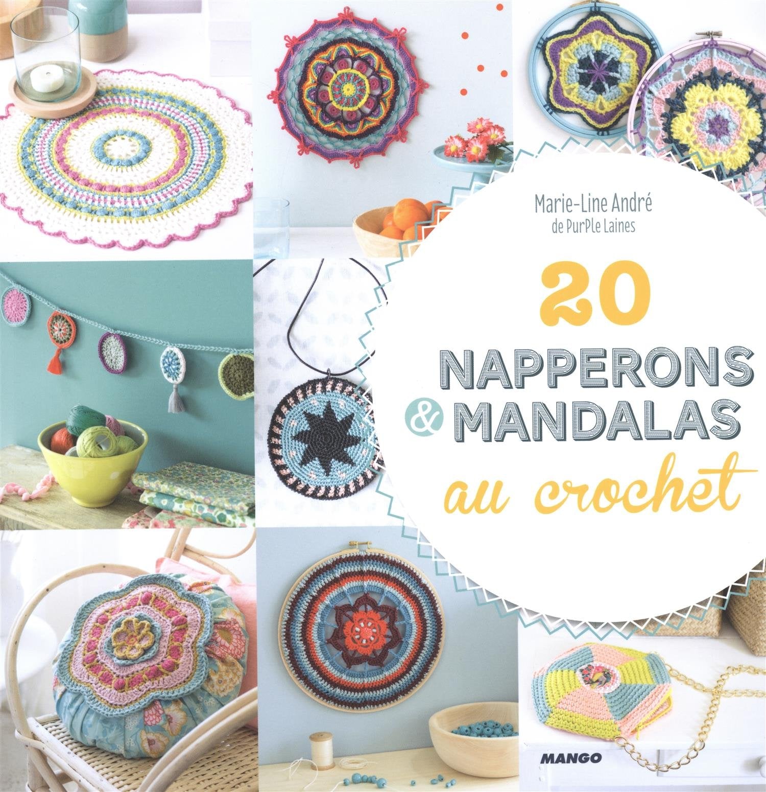 20 Napperons et mandalas au crochet Hobbies & Crafts