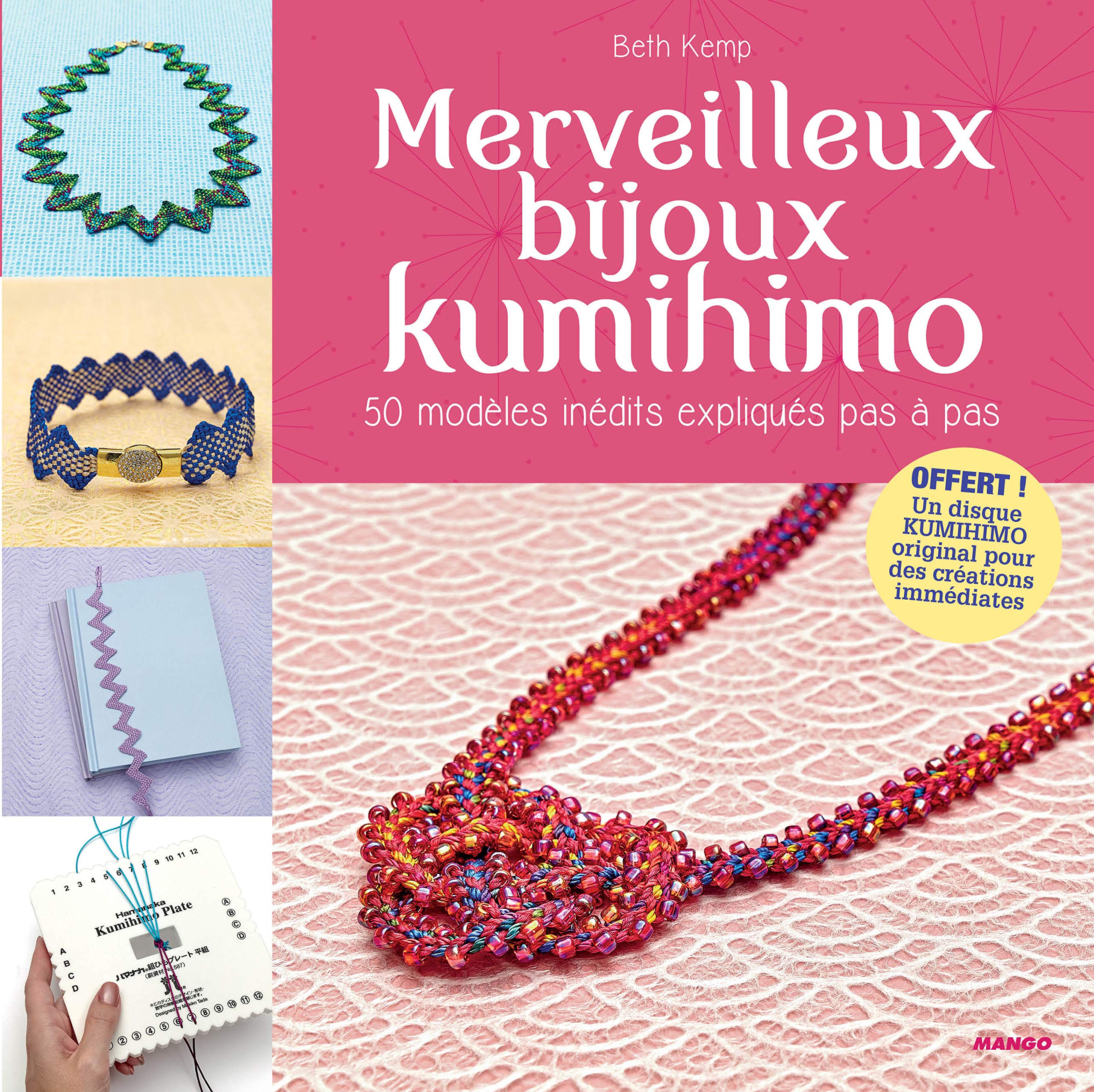 MERVEILLEUX BIJOUX KUMIHIMO: 50 nouveaux modèles expliqués en pas à pas Leisure, Home & Garden