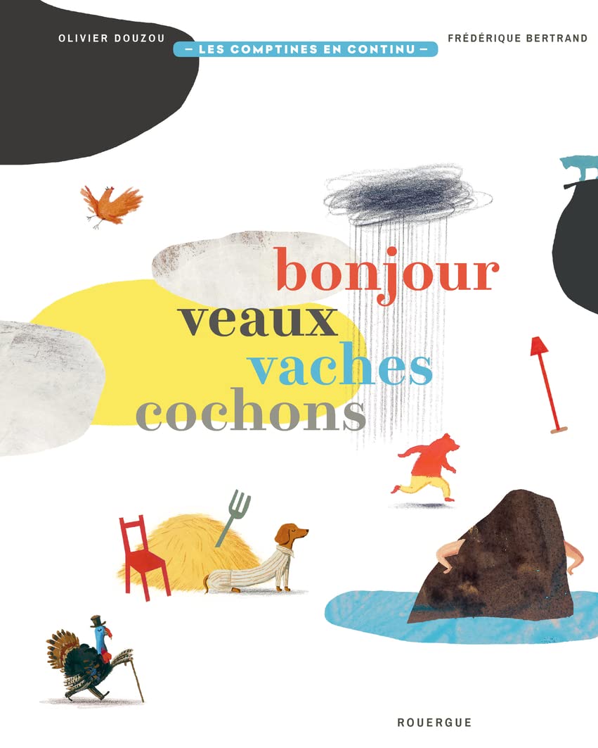 Bonjour veaux vaches cochons: Comptines en continu Children's books