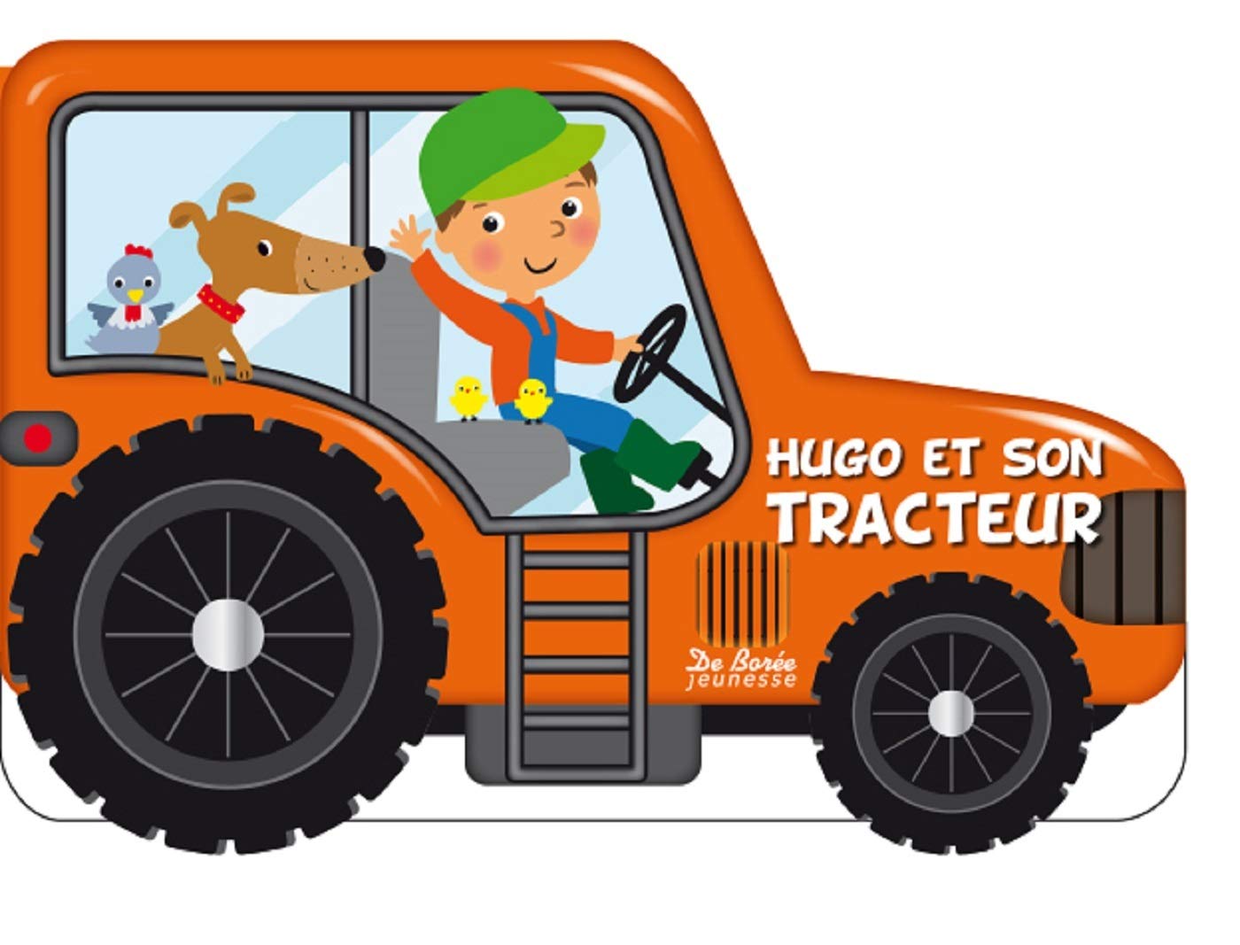 HUGO ET SON TRACTEUR LIVRE A ROUES Tiptoi & Games