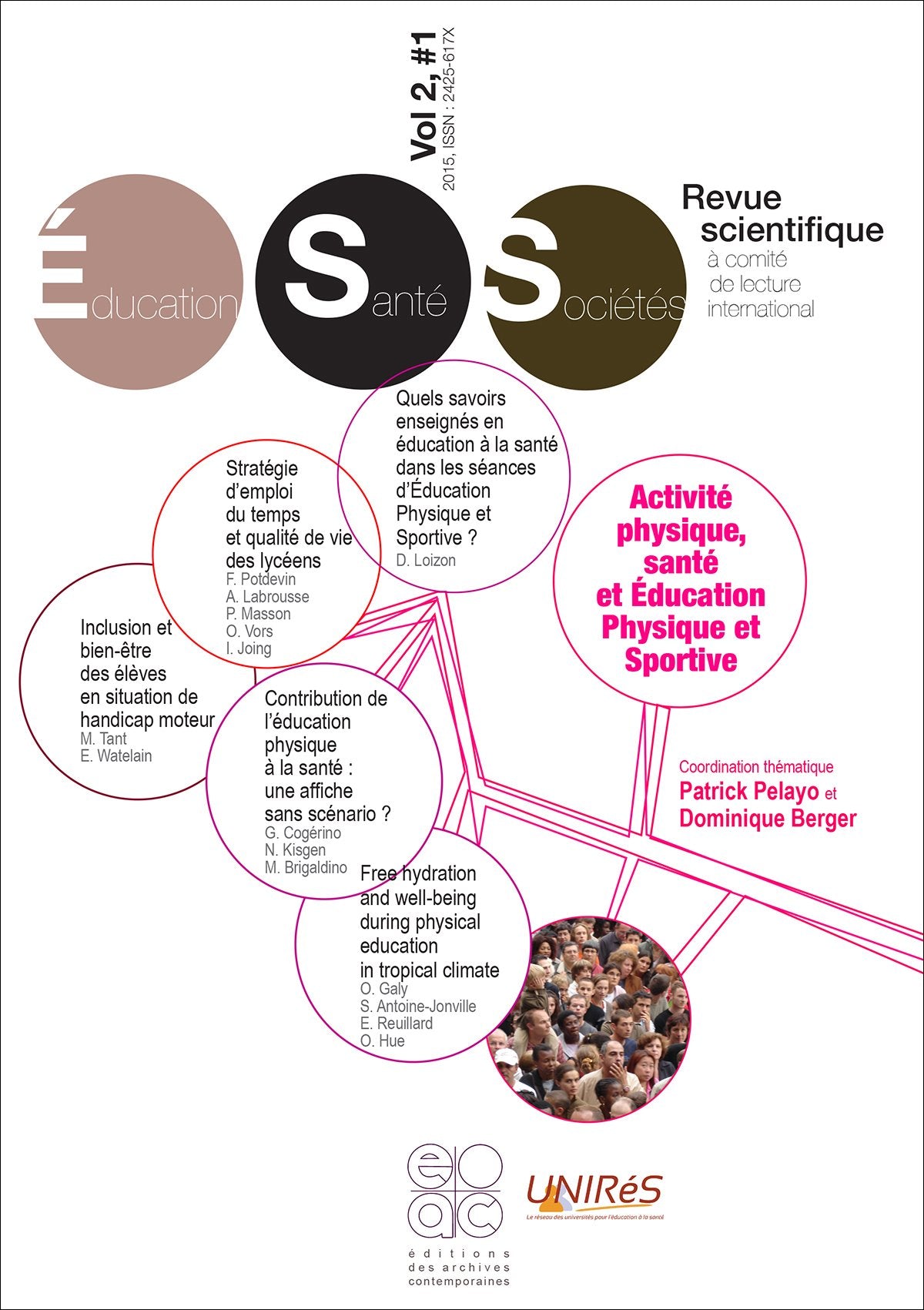 Revue Éducation, Santé, Sociétés, Vol. 2 #1 book