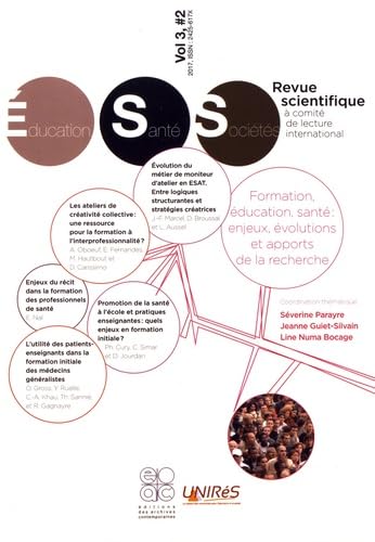 Formation, éducation, santé : enjeux, évolutions et apports de la recherche book
