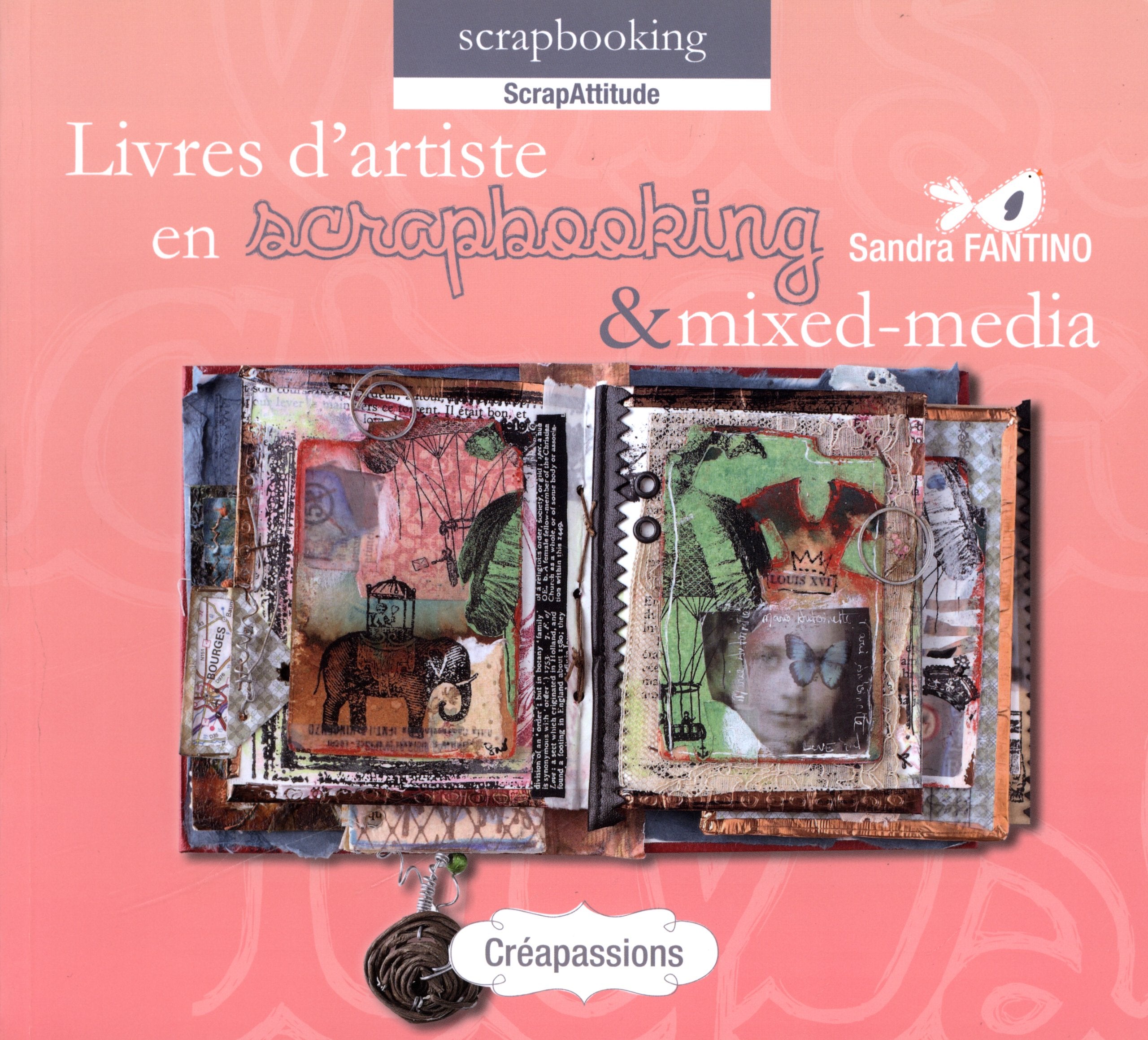 Livres d'artiste en scrapbooking et mixed-media book