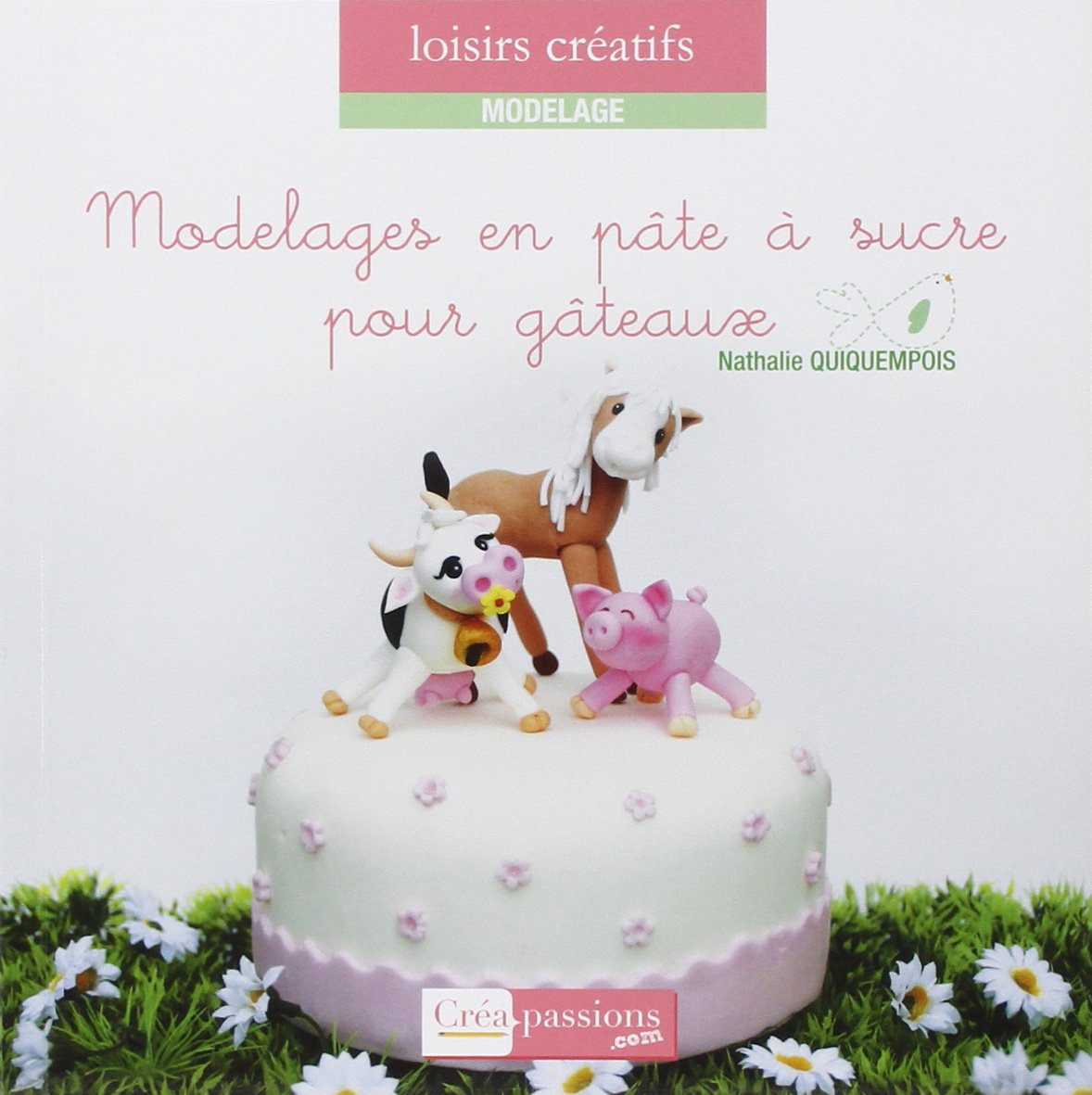 Modelages en pâte à sucre pour gâteaux Books