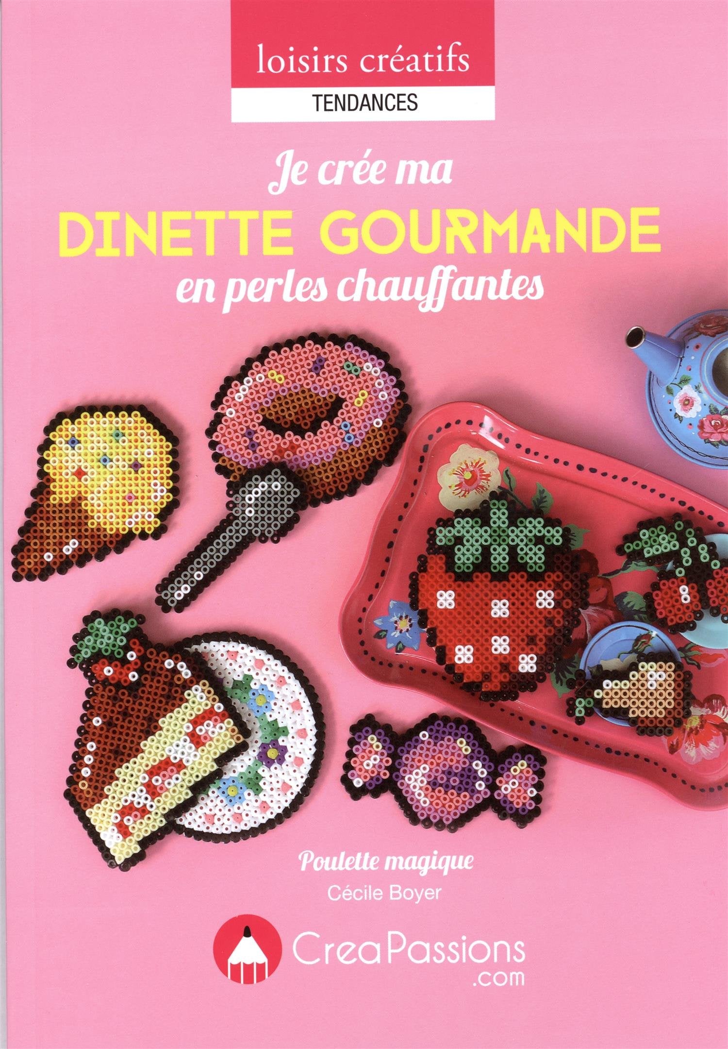 Je crée ma dinette gourmande en perles chauffantes book