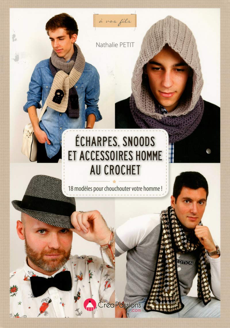 Écharpes, snoods et accessoires pour hommes au crochet Film, Art & Culture