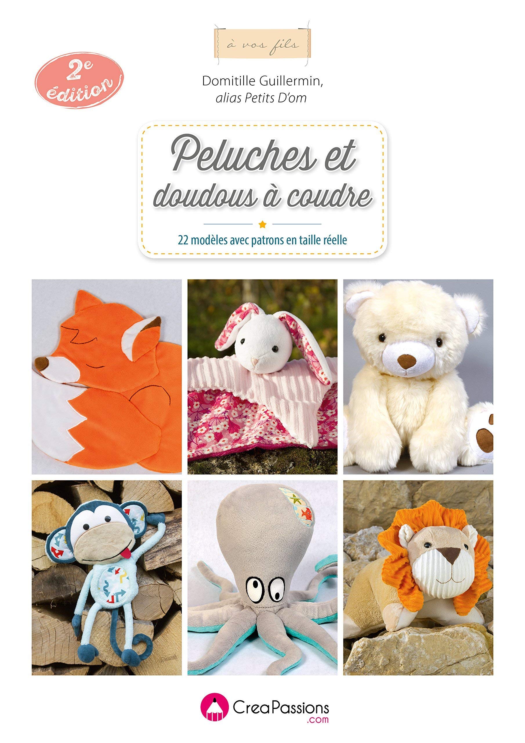 Peluches et doudous à coudre, 2ème édition book