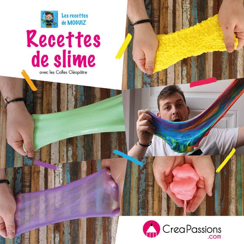 Les recettes de Moguiz : recettes de slime book