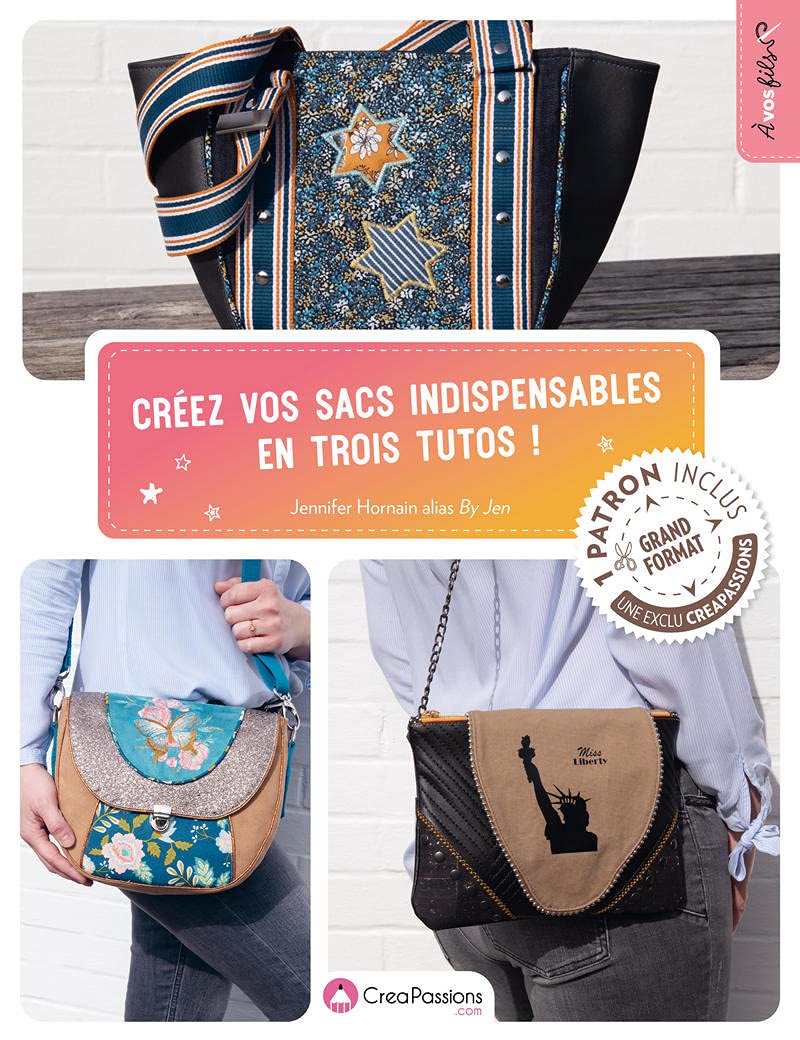 Créez vos sacs indispensables en trois tutos ! book
