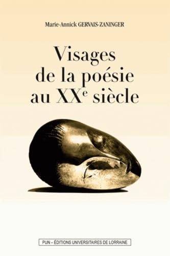 Visages de la poesie au xxe siecle book