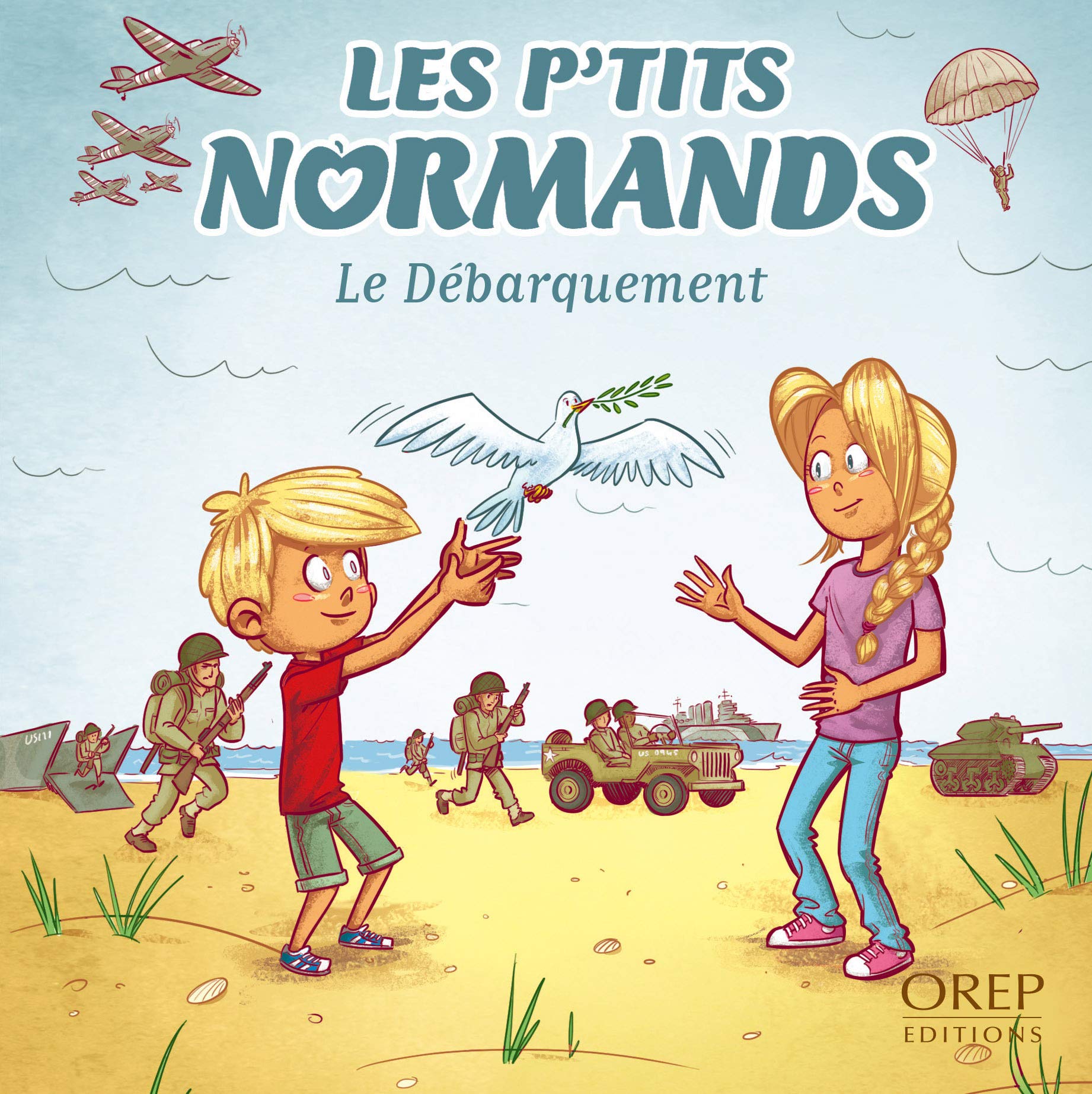 Les p'tits normands le débarquement book