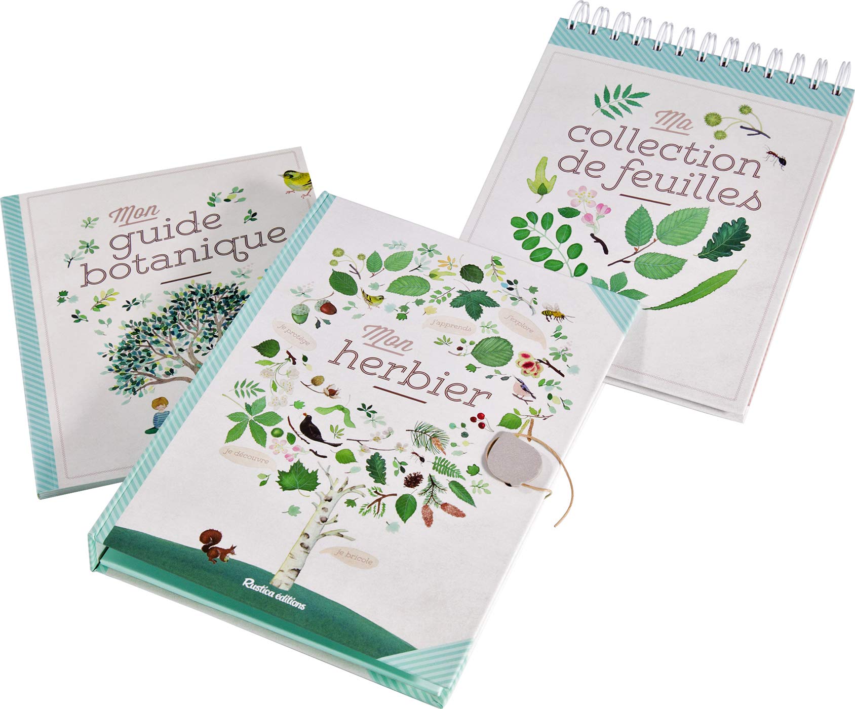 Mon herbier: Mon guide botanique et mon carnet pour collectionner les feuilles Non-fiction