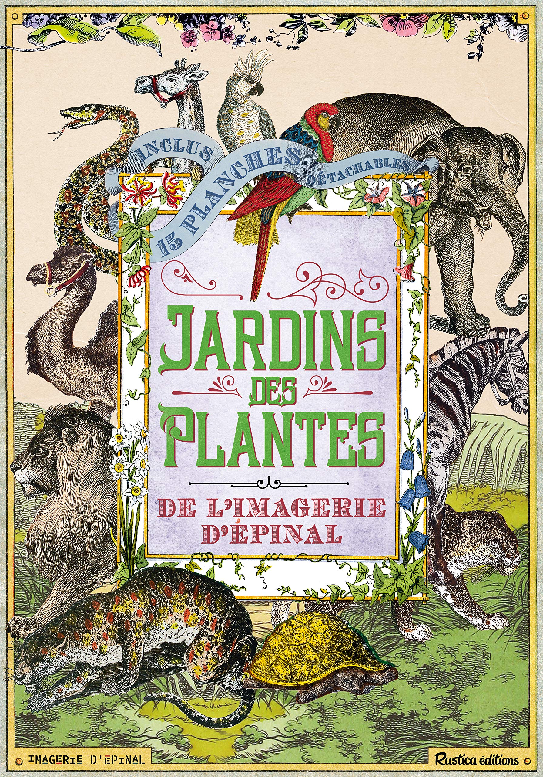 Jardins des plantes de l'Imagerie d'Épinal book