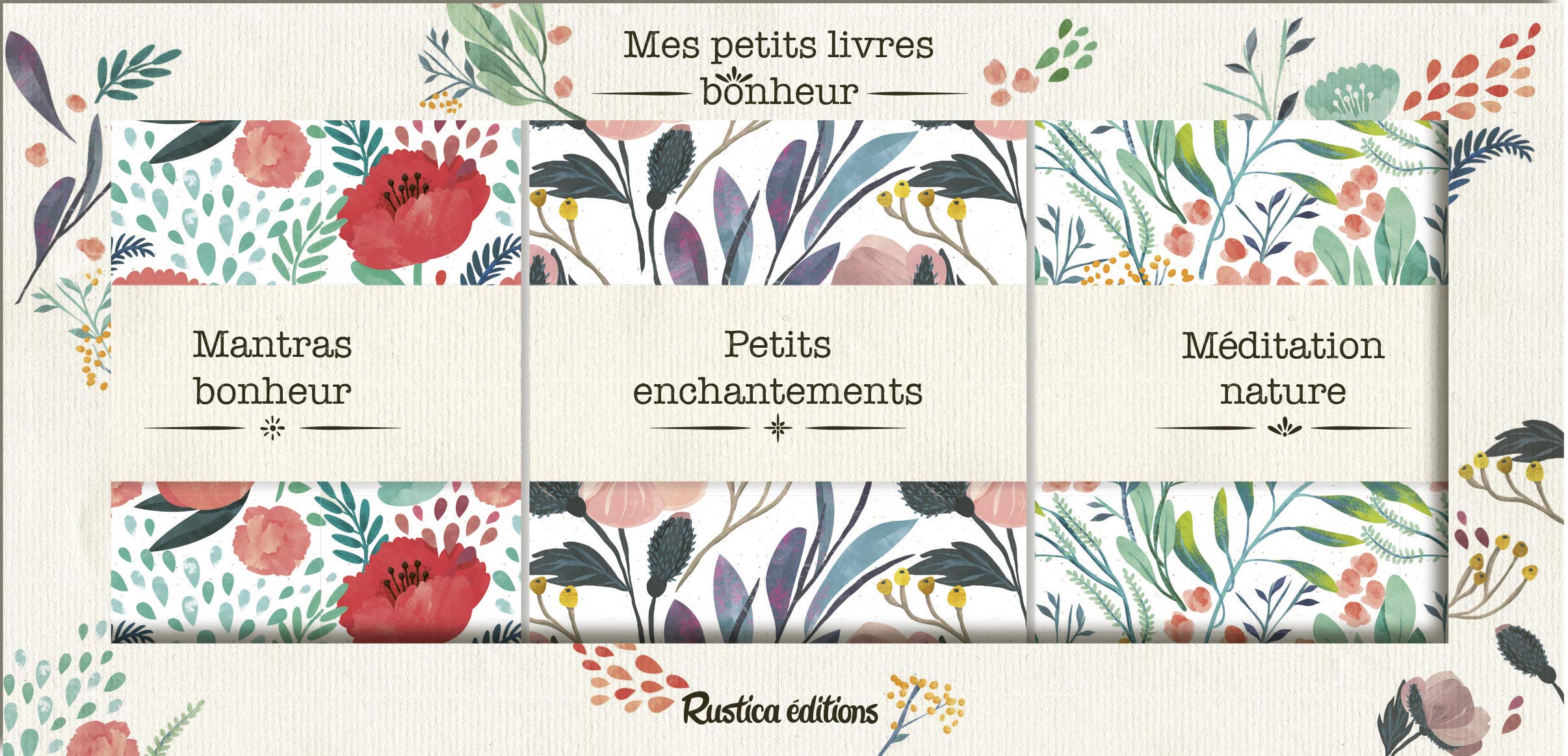 Mes petits livres bonheur: Coffret 3 livres Books