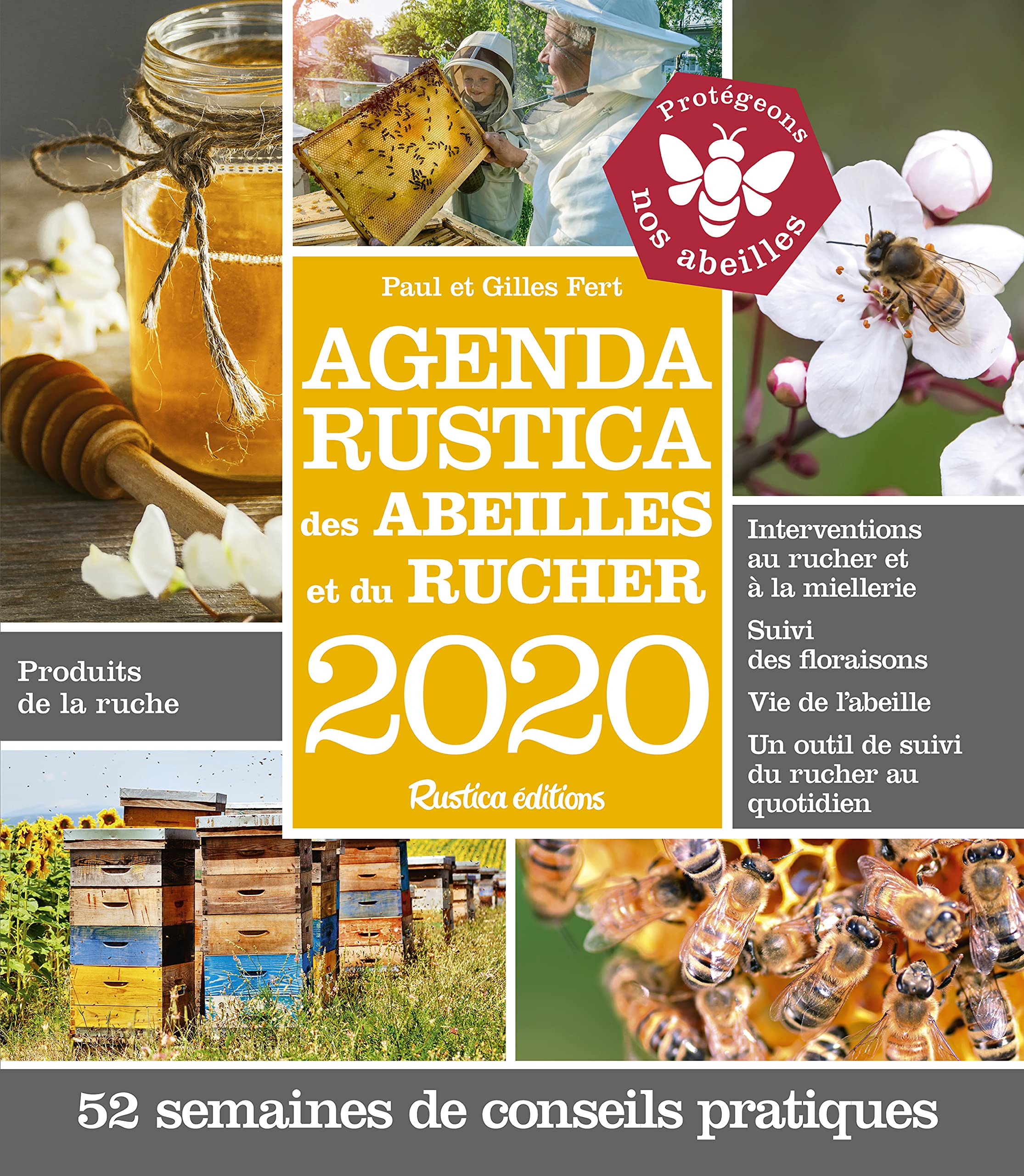 Agenda Rustica des abeilles et du rucher 2020 Natural Sciences